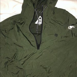 Dark green element windbreaker